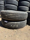 ST235/80R16 Pair (2 Used Tires) Trailer King  RST