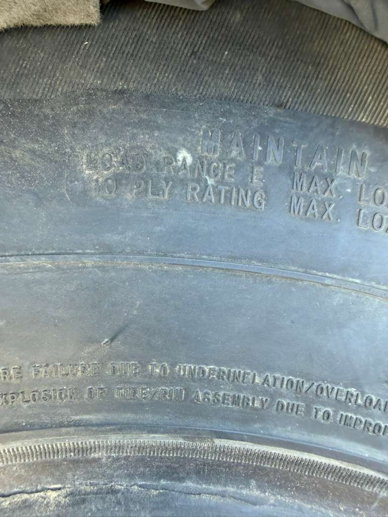 ST235/80R16 Pair (2 Used Tires) Trailer King  RST