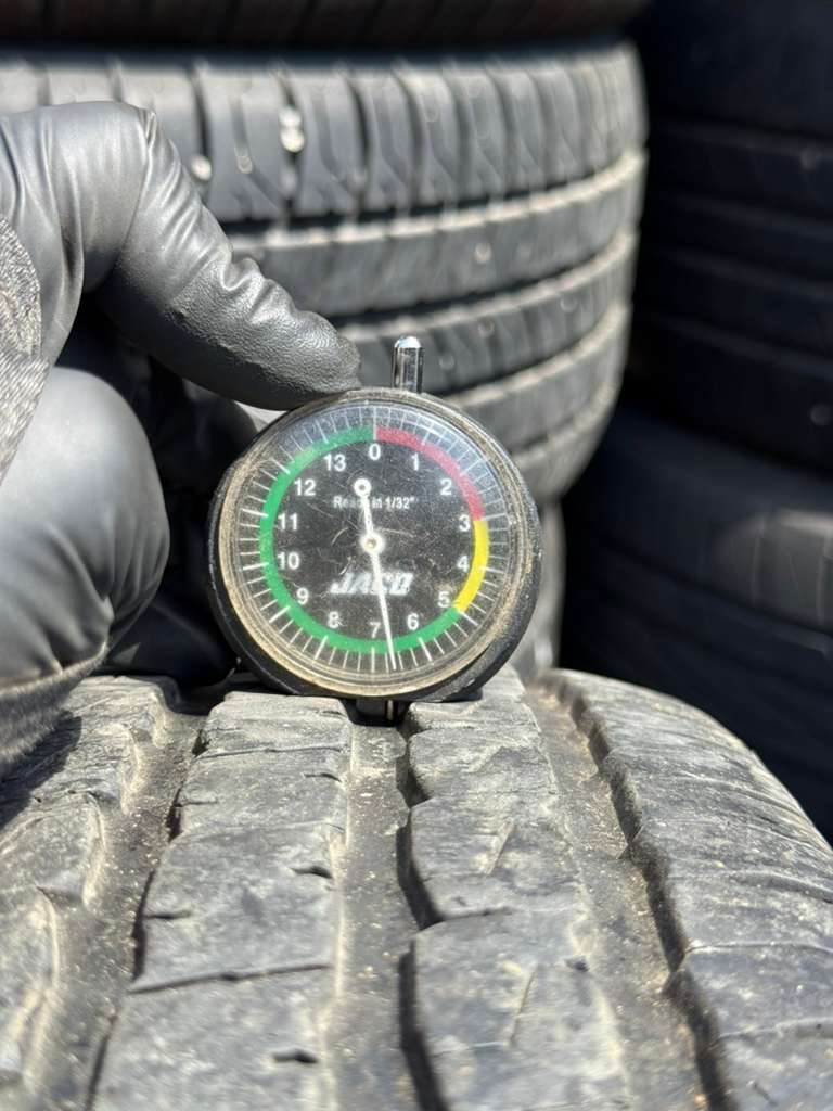 ST235/80R16 Pair (2 Used Tires) Trailer King  RST