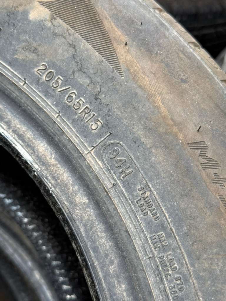 205/65R15 Pair (2 Used Tires) Arizonian Silver Edition