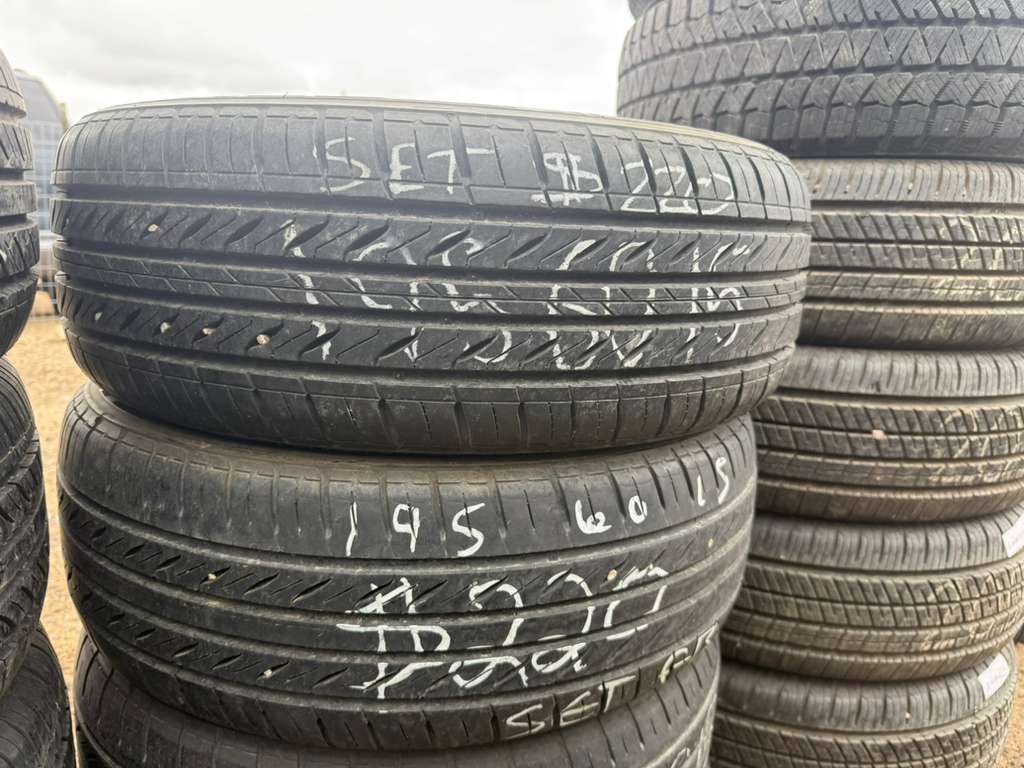 195/60R15 Set (4 Used Tires) Sentury Touring