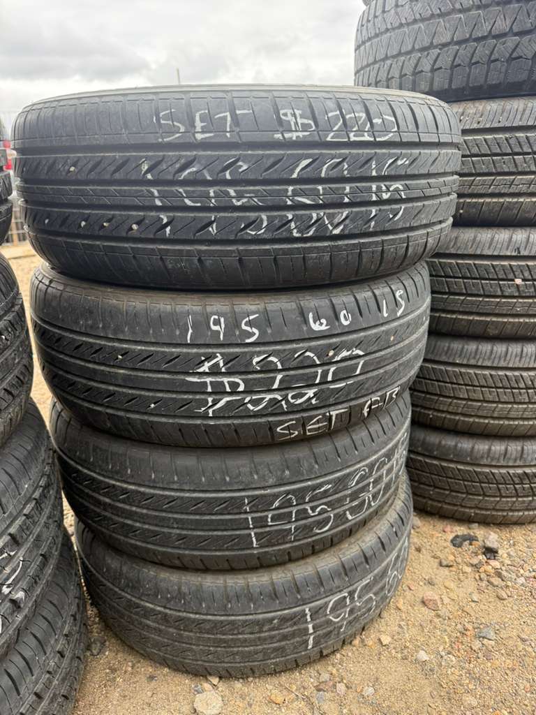 195/60R15 Set (4 Used Tires) Sentury Touring
