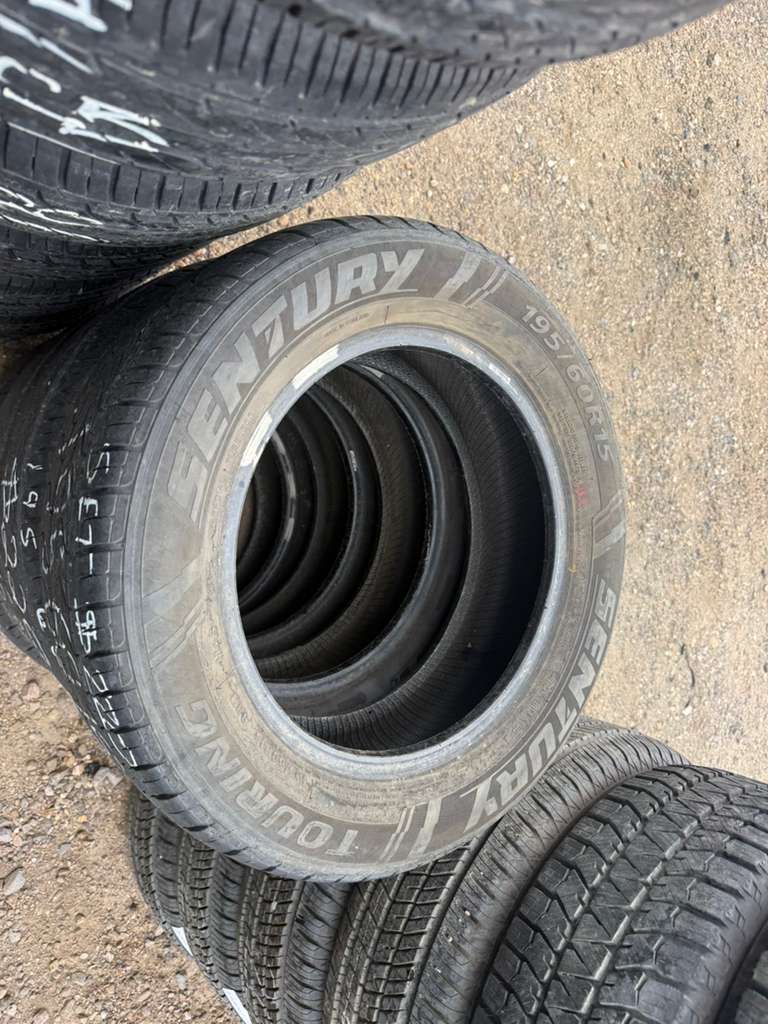 195/60R15 Set (4 Used Tires) Sentury Touring