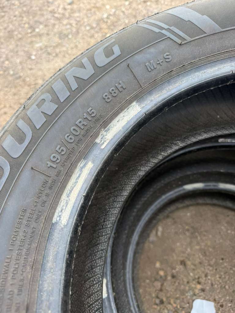 195/60R15 Set (4 Used Tires) Sentury Touring