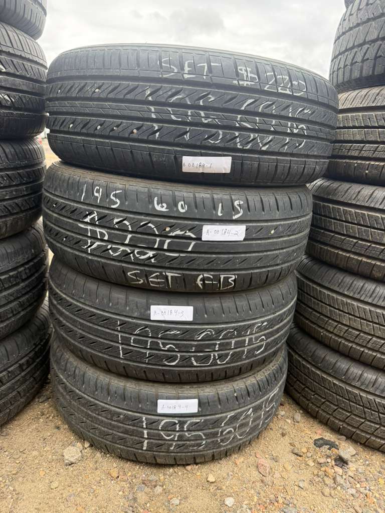 195/60R15 Set (4 Used Tires) Sentury Touring