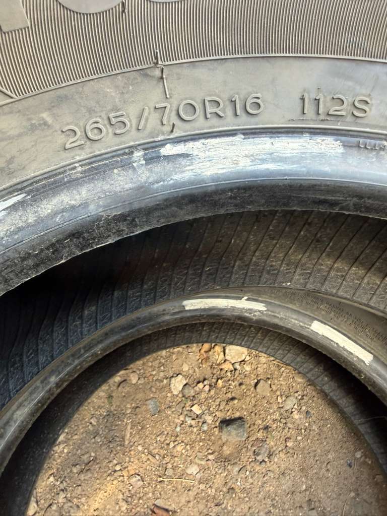 265/70R16  Pair (2 Used Tires) Linglong CrossWind EcoTouring