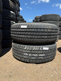 255/70R16 Pair (2 Used Tires) Michelin Defender LTX M/S