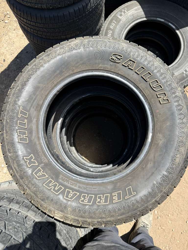 245/70R16 Set (4 Used Tires) Sailun Terramax HL