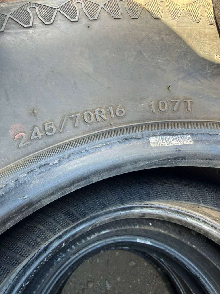 245/70R16 Set (4 Used Tires) Sailun Terramax HL