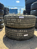 245/70R16 Pair (2 Used Tires) Goodyear Wrangler Workhorse HT