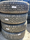255/70R17 Set (4 Used Tires) Goodyear Wrangler(Territory)