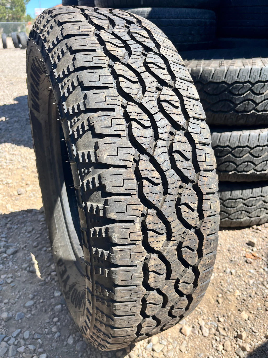 255/70R17 Set (4 Used Tires) Goodyear Wrangler(Territory)