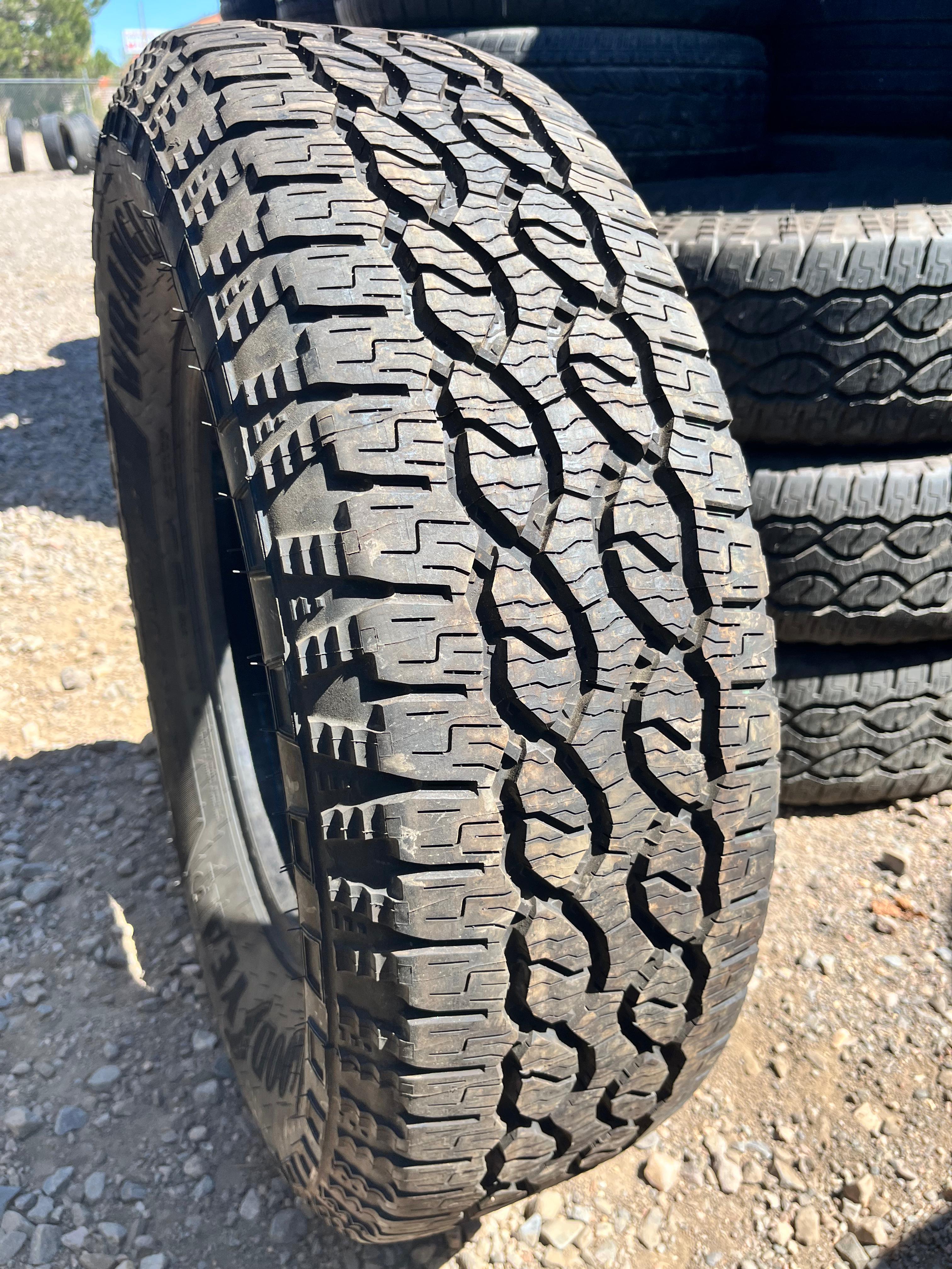 255/70R17 Set (4 Used Tires) Goodyear Wrangler(Territory)