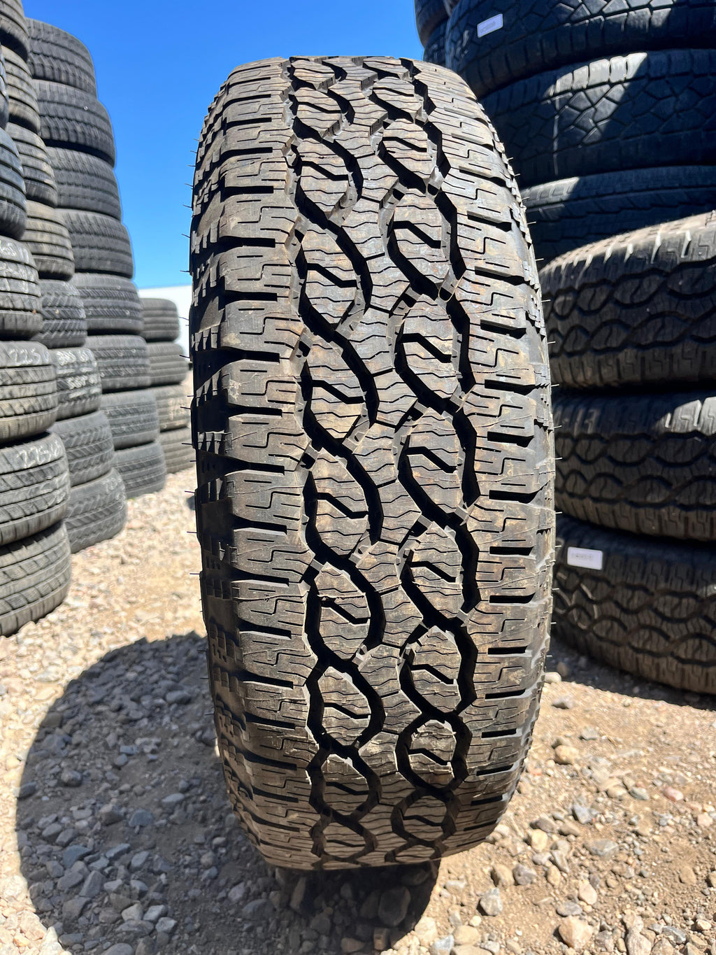 255/70R17 Set (4 Used Tires) Goodyear Wrangler(Territory)