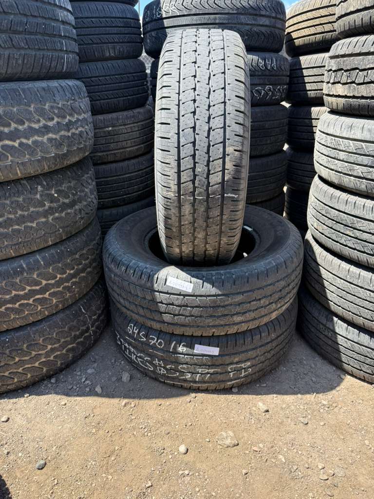 245/70R16 (3 Used Tires) Linglong Crosswind H/T