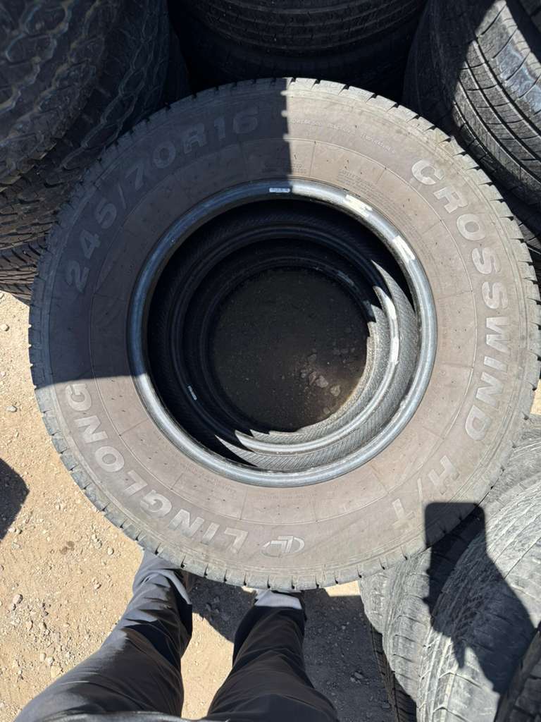 245/70R16 (3 Used Tires) Linglong Crosswind H/T