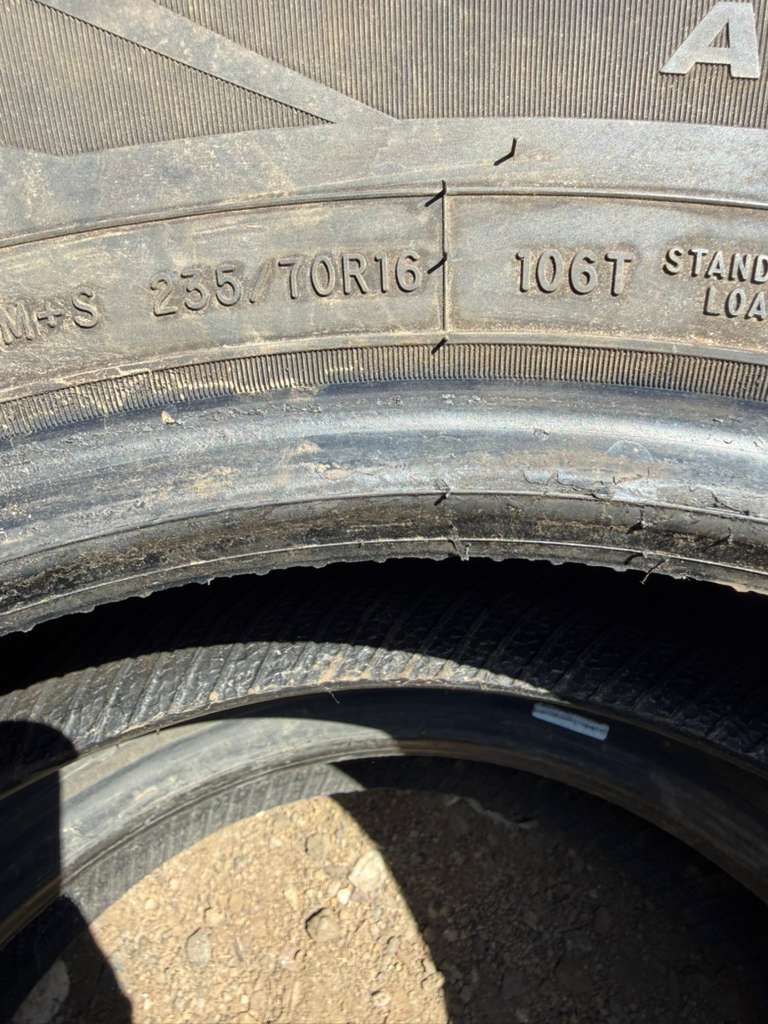 235/70R16 Pair (2 Used Tires) Fortune Tormenta H/T