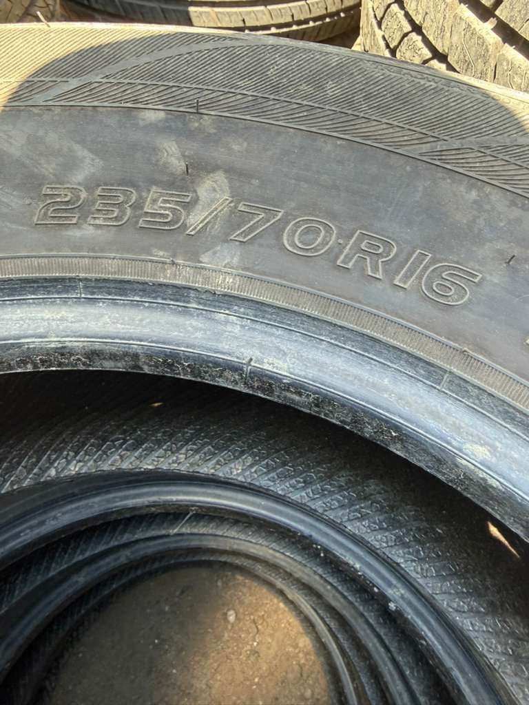 235/70R16 Set (4 Used Tires) Westlake SU318 H/T