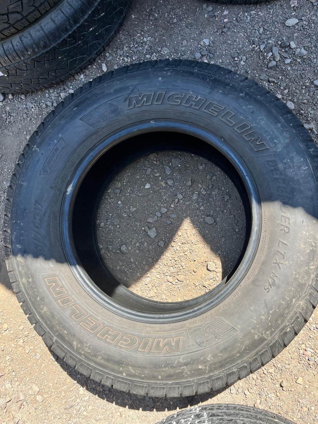 265/70R17 Set (4 Used Tires) Michelin Defender LT