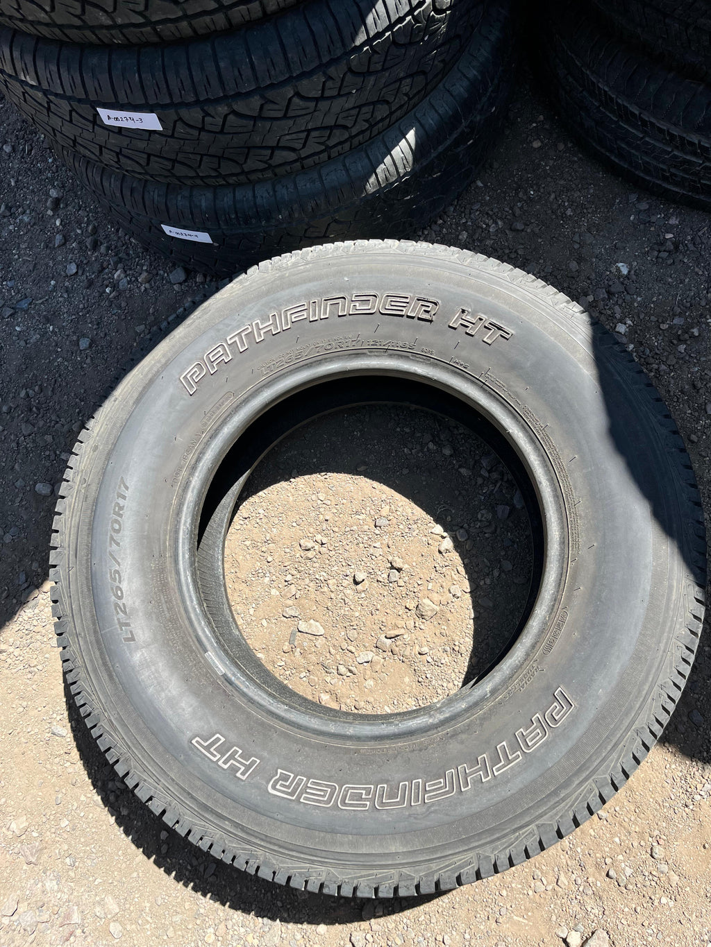 LT265/70R17 Set (4 Used Tires) Pathfinder Pathfinder HT