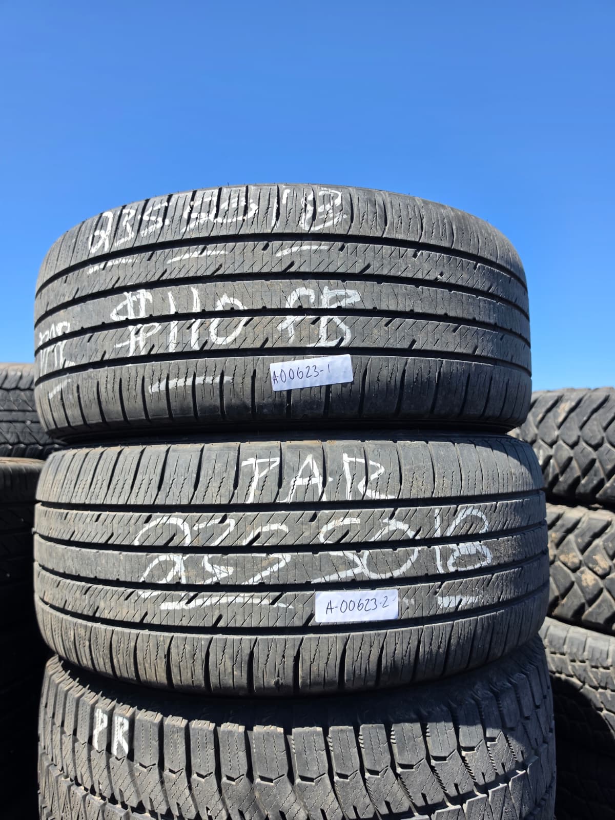 235/50R18 Pair (2 Used Tires) Manama Tires Reputation