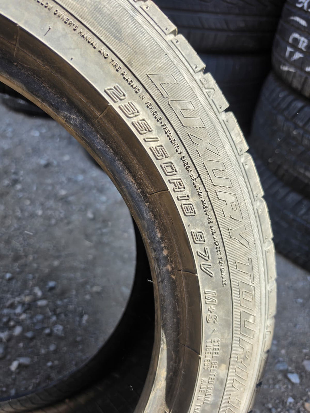 235/50R18 Pair (2 Used Tires) Manama Tires Reputation