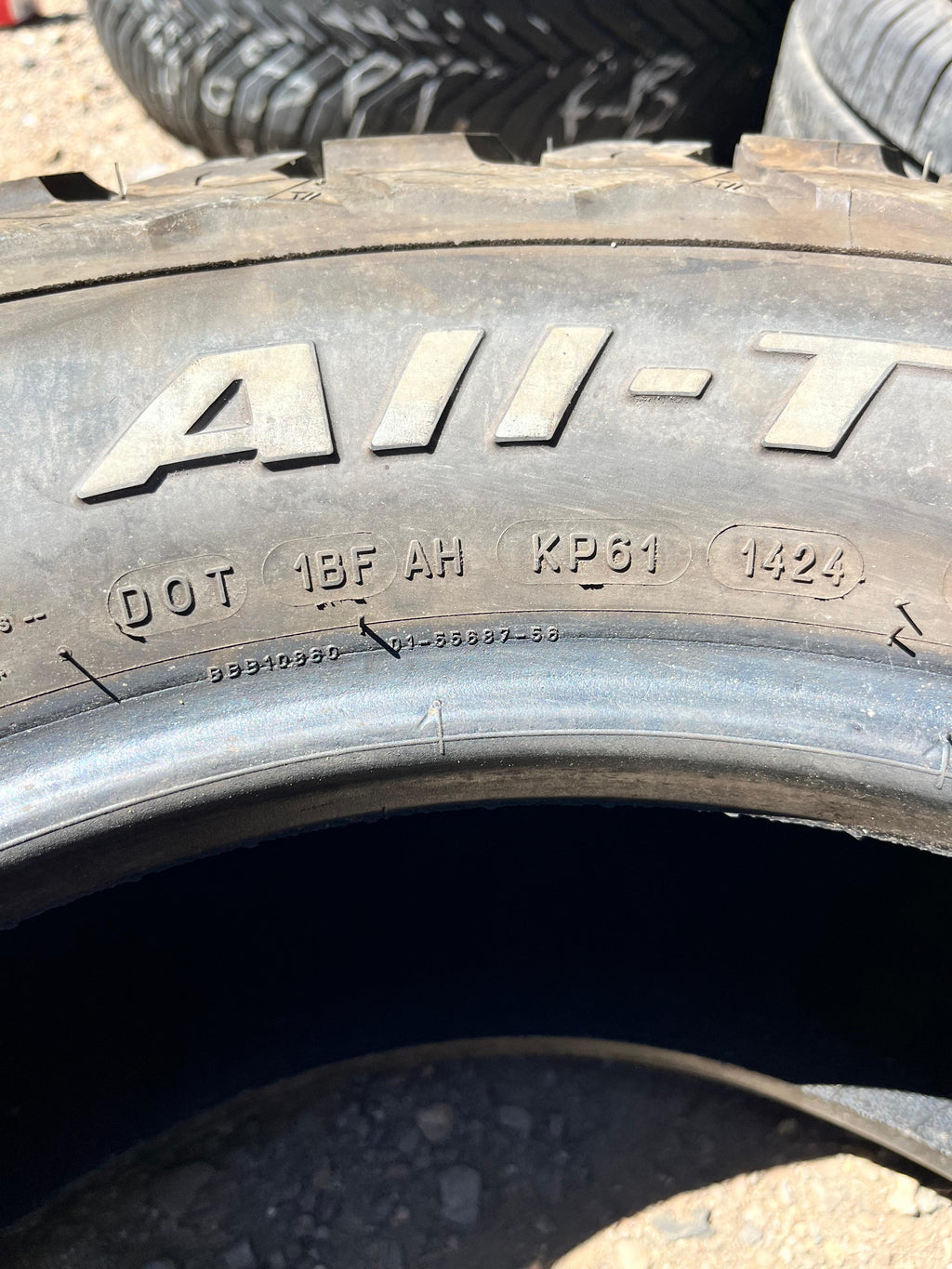 LT265/70R17 Set (4 Used Tires) BFGoodrich Baka Champion (KO3)