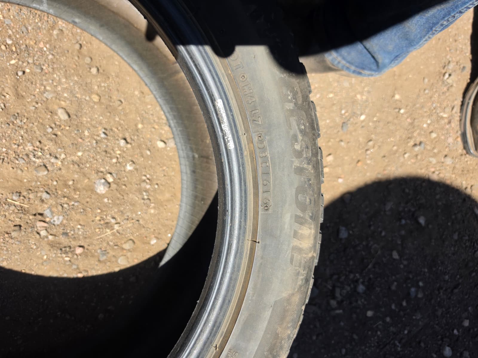 245/50R18 Set (4 Used Tires) Bridgestone Blizzak