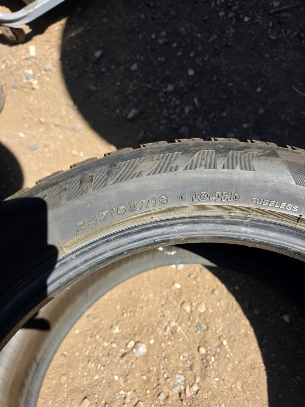 245/50R18 Set (4 Used Tires) Bridgestone Blizzak