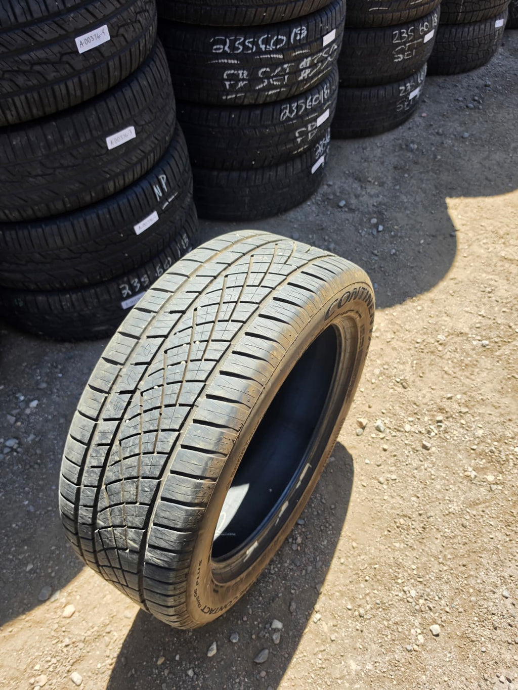 235/50ZR18 Pair (2 Used Tires) Continental ExtremeContact