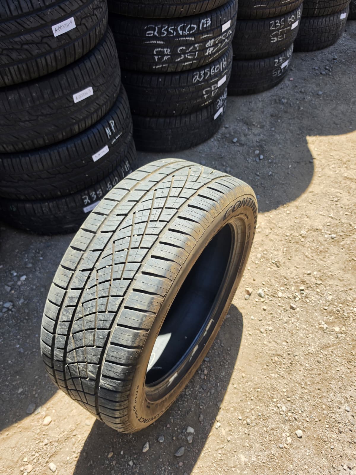 235/50ZR18 Pair (2 Used Tires) Continental ExtremeContact