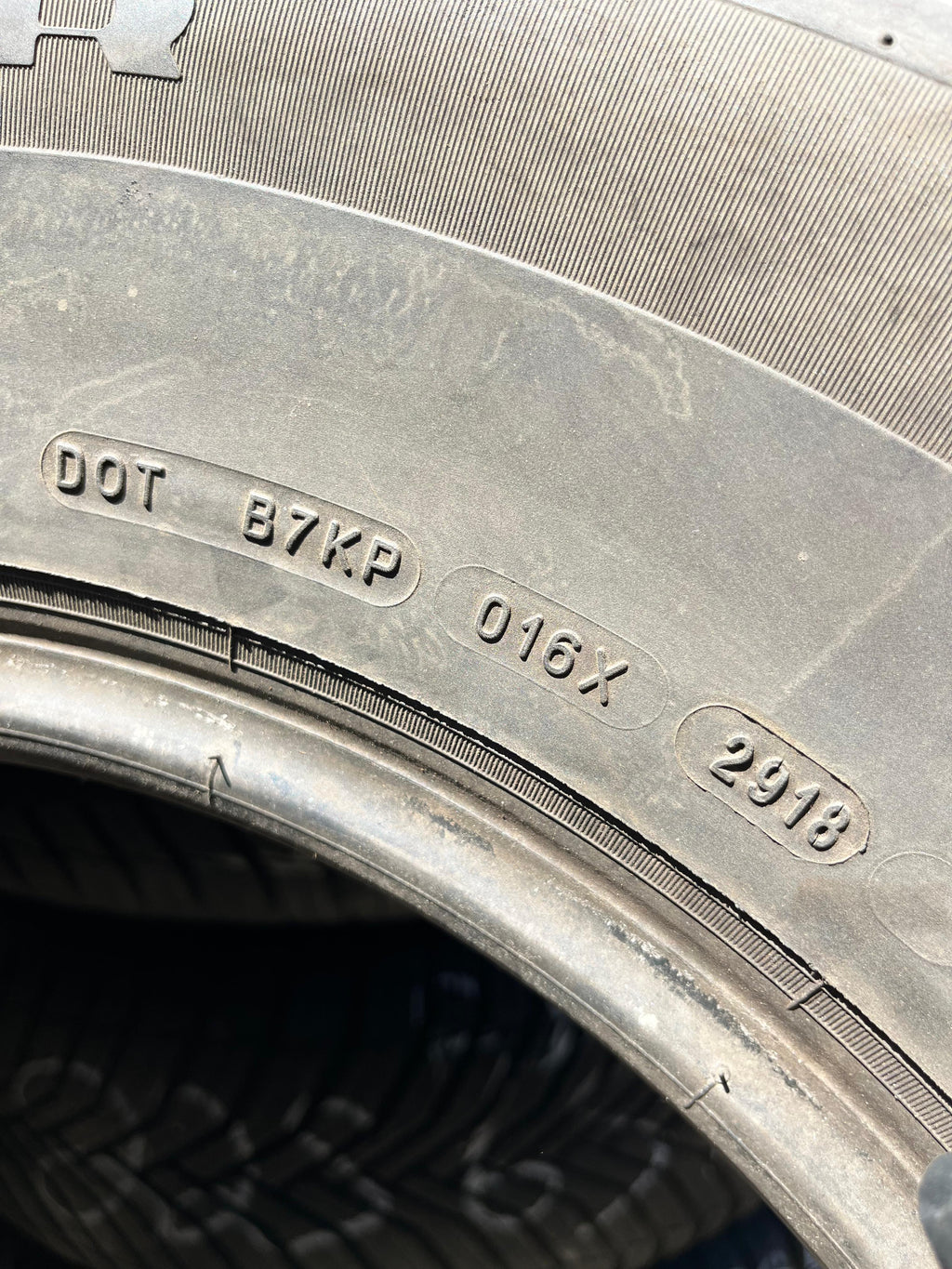 LT265/70R17  Pair (2 Used Tires) Michelin LTX