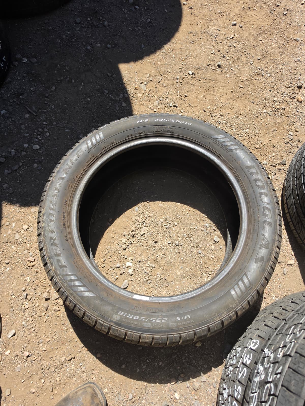 235/50R18 Pair (2 Used Tires) Douglas Performance