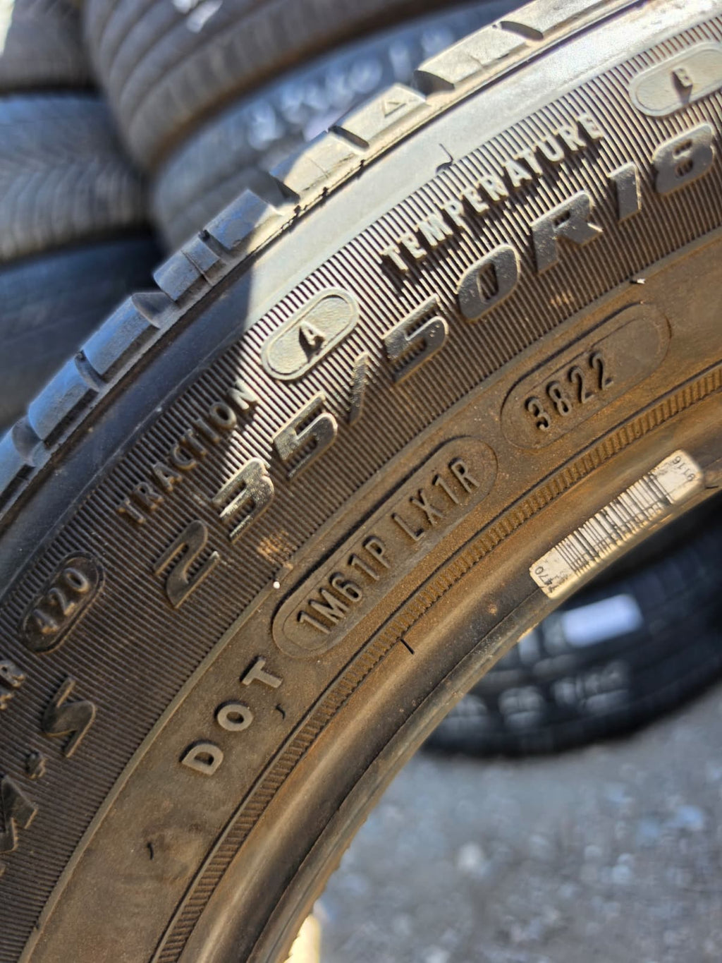 235/50R18 Pair (2 Used Tires) Douglas Performance