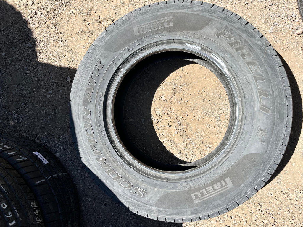 265/70R17 Set (4 Used Tires) Pirelli Scorpion (ATR)