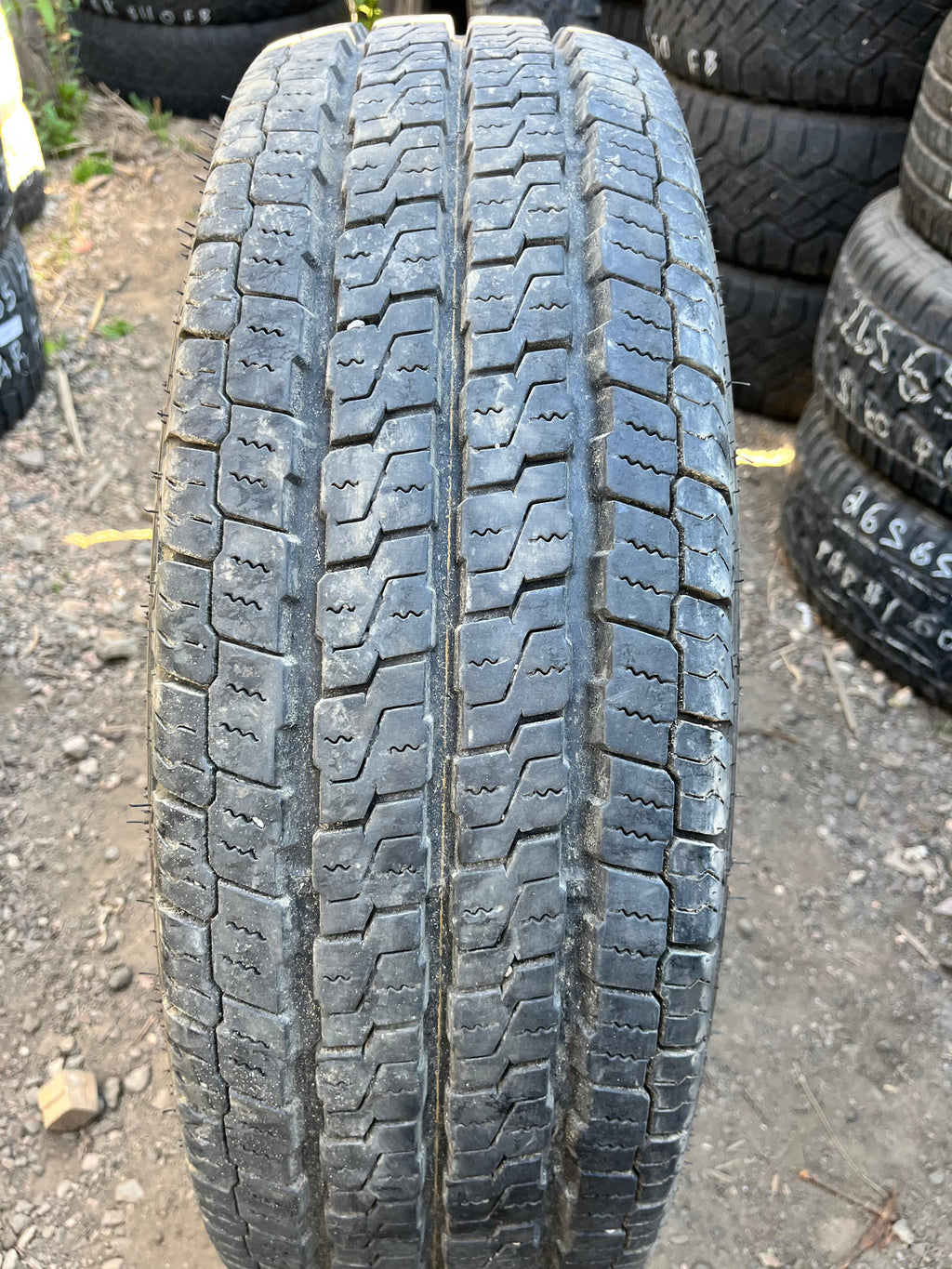 LT245/75R17 Set (4 Used Tires) Hercules Trac (CH4)