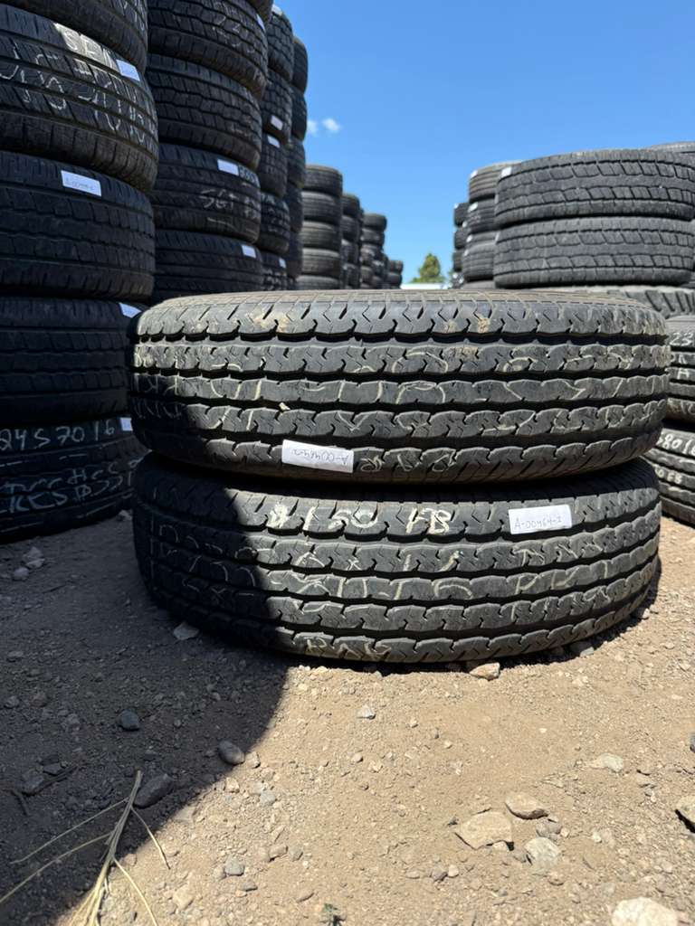 ST235/80R16 Pair (2 Used Tires)Trailer King ST Radial