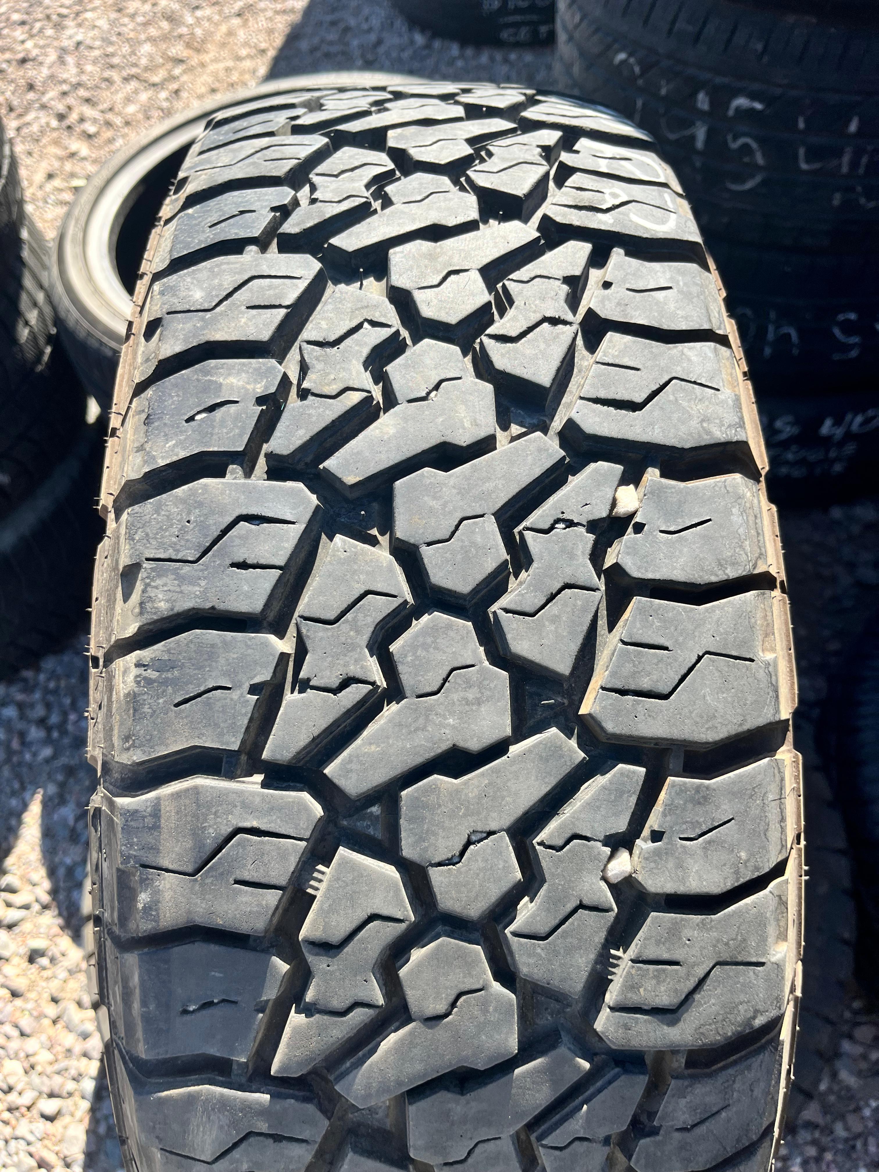 LT245/70R17 Pair (2 Used Tires) Road X RXQUEST (QX12)