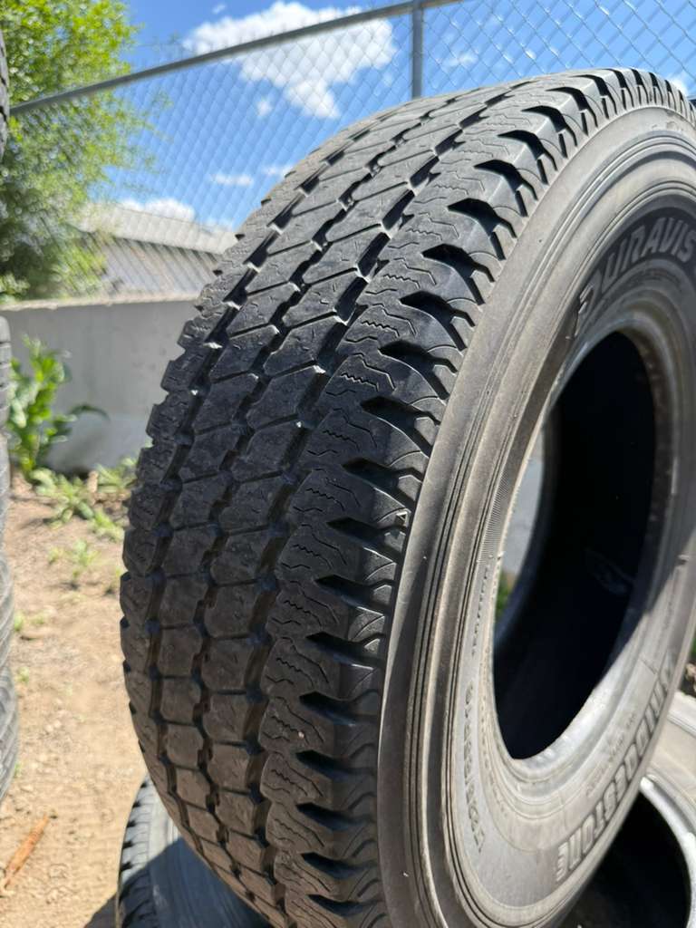 LT235/85R16 Pair (2 Used Tires) Bridgestone Duravis M700 HD