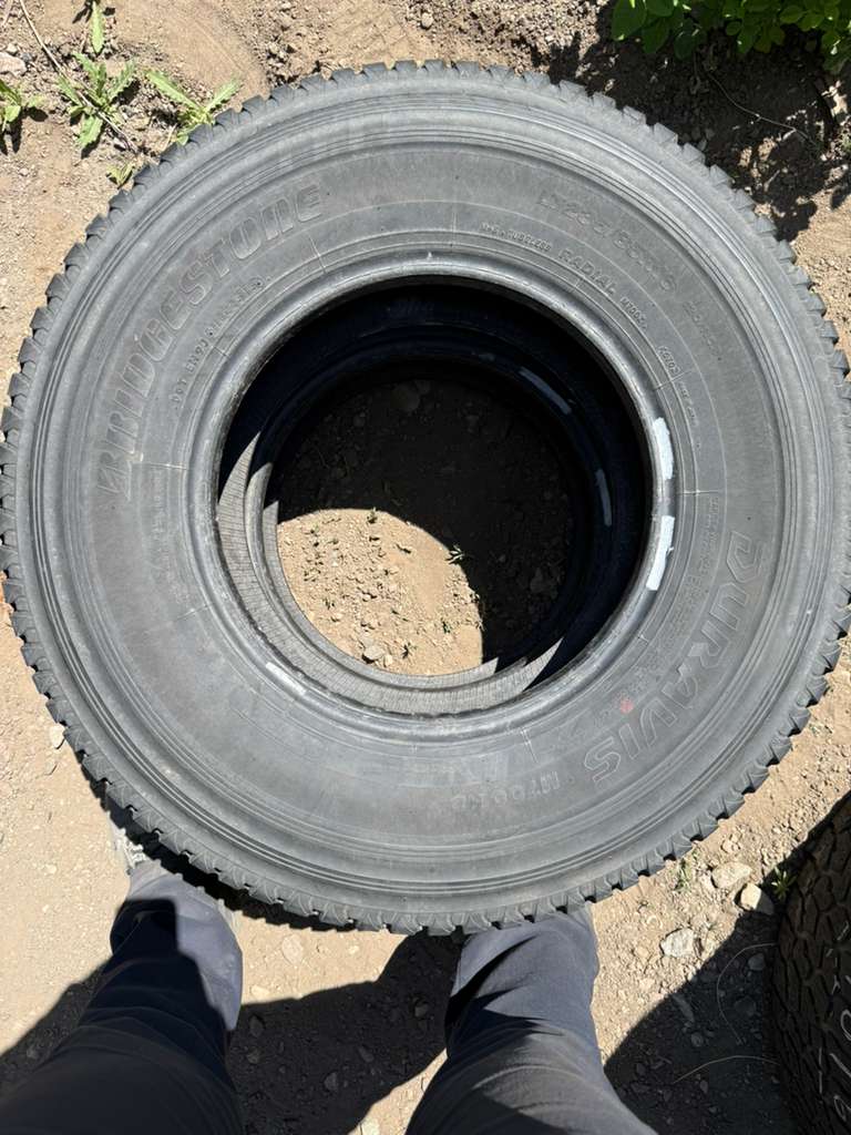 LT235/85R16 Pair (2 Used Tires) Bridgestone Duravis M700 HD