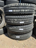 LT215/85R16 Set (4 Used Tires) Continental VanContact A/S