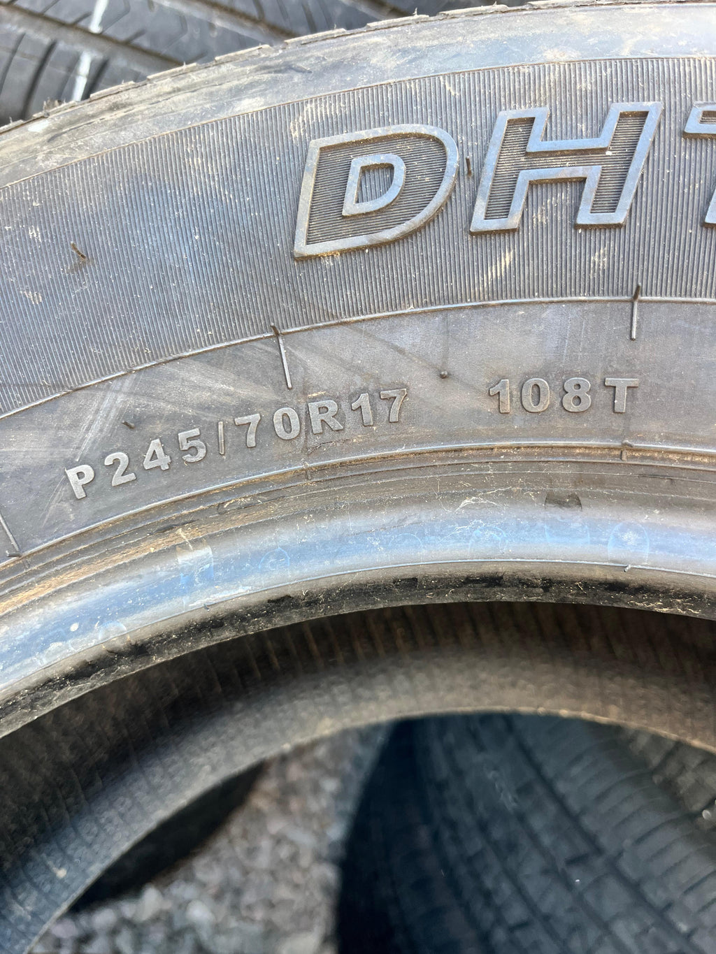 245/70R17 Pair (2 Used Tires) Dextero DHT2
