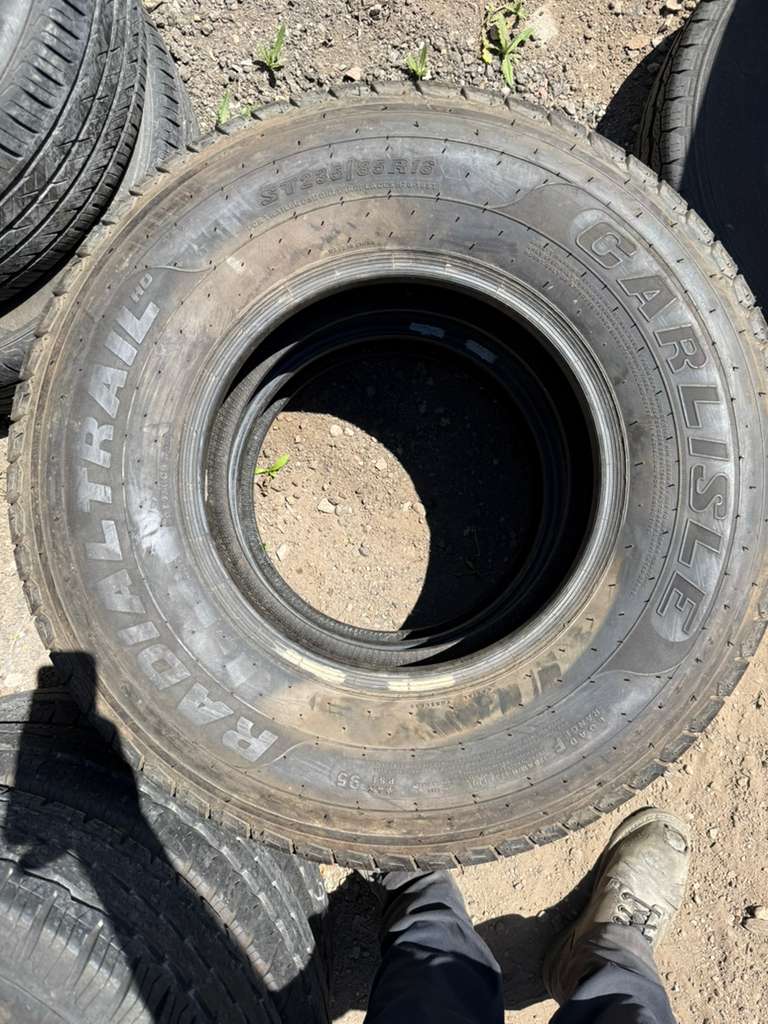 ST235/85R16 Pair (2 Used Tires) Carlisle Radial Trail HD