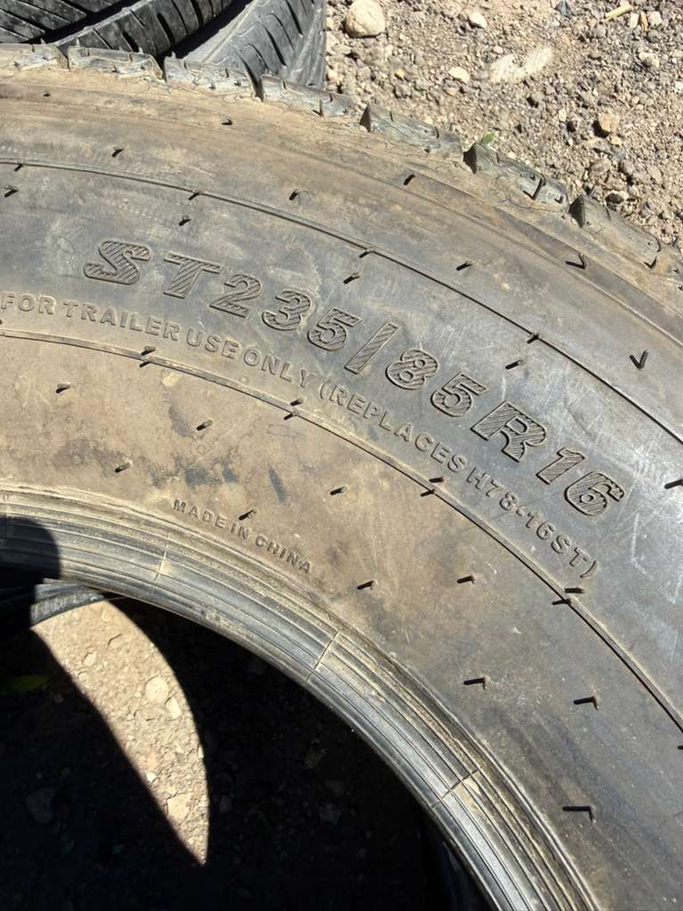 ST235/85R16 Pair (2 Used Tires) Carlisle Radial Trail HD