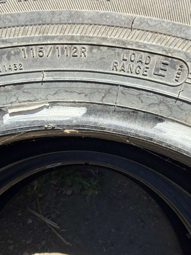 LT215/85R16 Pair (2 Used Tires) Cooper Discoverer HT3
