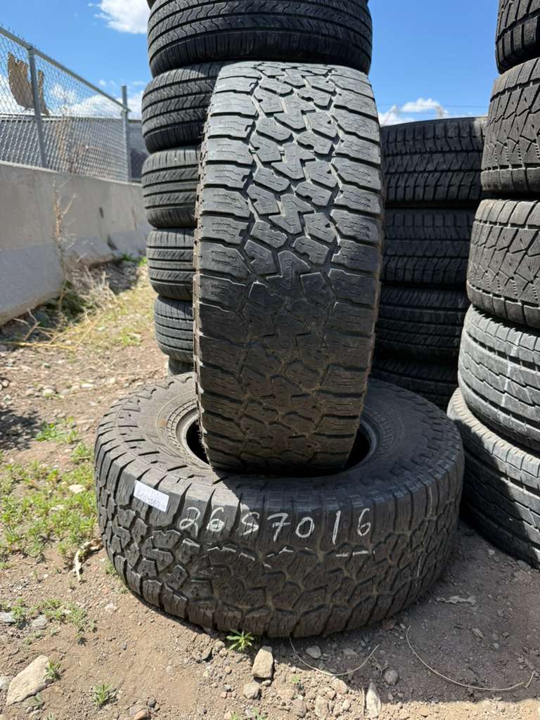 265/70R16 Pair (2 Used Tires) Falken Wildpeak AT3W