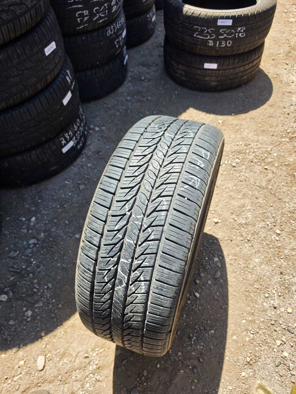 235/50R18 Pair (2 Used Tires) General AliMax RY43