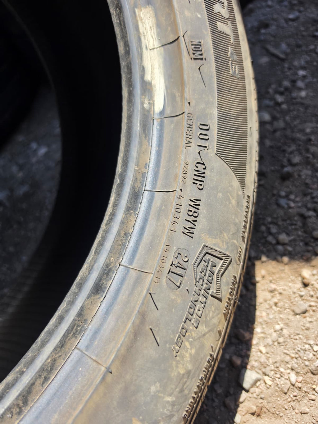 235/50R18 Pair (2 Used Tires) General AliMax RY43