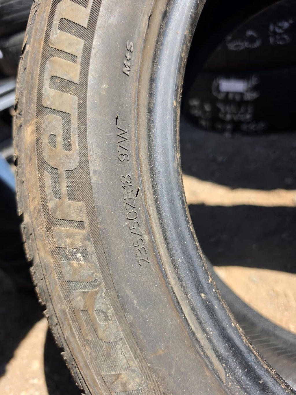 235/50R18 Set (4 Used Tires) Laufenn S Fit AS