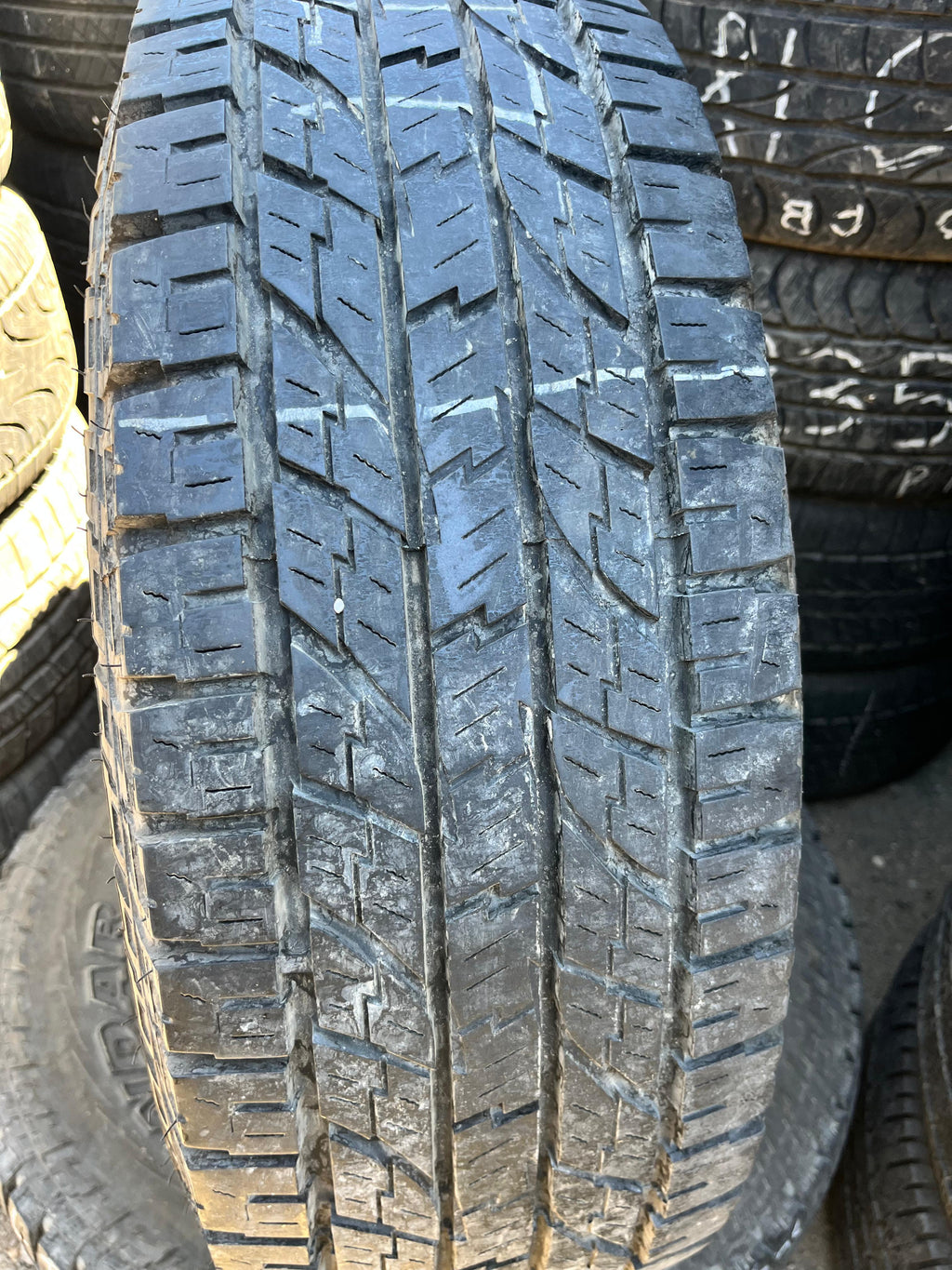 LT 265/70R17  Pair (2 Used Tires) Yokohama Geolandar